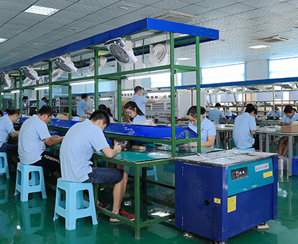 富联娱乐
生产车间一角